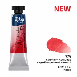 Akvarelové barvy Rosa 10 ml 774 cadmium red deep